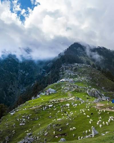 Beautiful view of Dharamshala