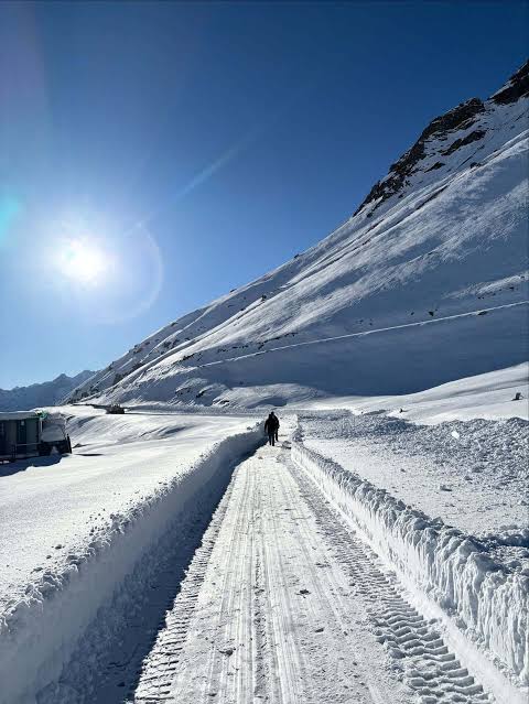 Beautiful view of Rohtang Pass
