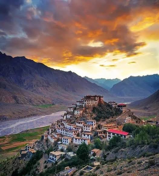 Beautiful view of Spiti Valley